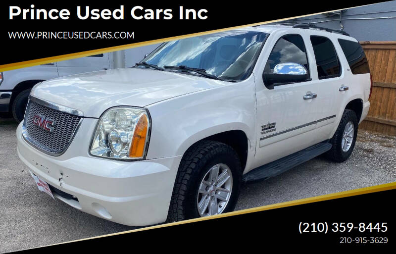 2013 GMC Yukon for sale at Prince Used Cars Inc in San Antonio TX