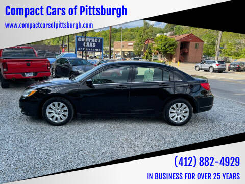 2013 Chrysler 200 for sale at Compact Cars of Pittsburgh in Pittsburgh PA