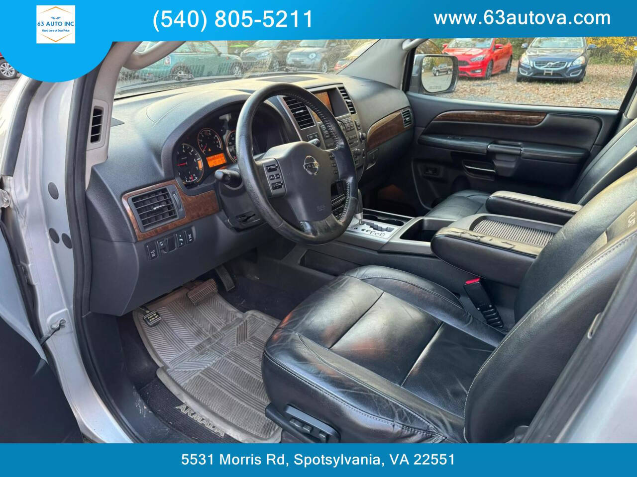 2011 Nissan Armada for sale at 63 Auto Inc in Spotsylvania, VA