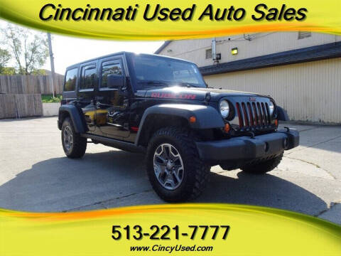 2013 Jeep Wrangler Unlimited for sale at Cincinnati Used Auto Sales in Cincinnati OH