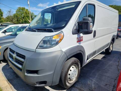 2016 RAM ProMaster Cargo for sale at COLONIAL AUTO SALES in North Lima OH