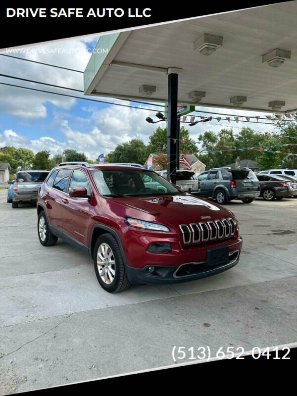 2015 Jeep Cherokee for sale at DRIVE SAFE AUTO LLC in Springfield OH