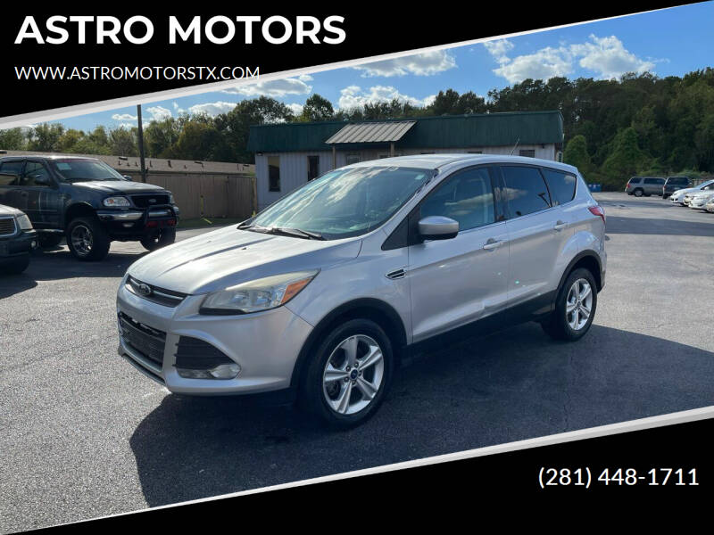 2013 Ford Escape for sale at ASTRO MOTORS in Houston TX
