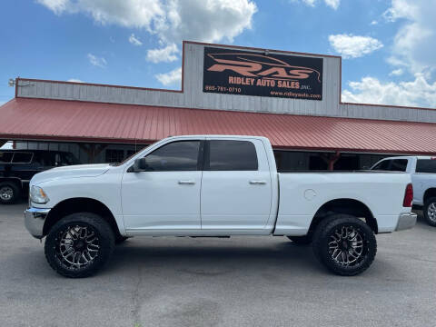 2013 RAM 2500 for sale at Ridley Auto Sales, Inc. in White Pine TN