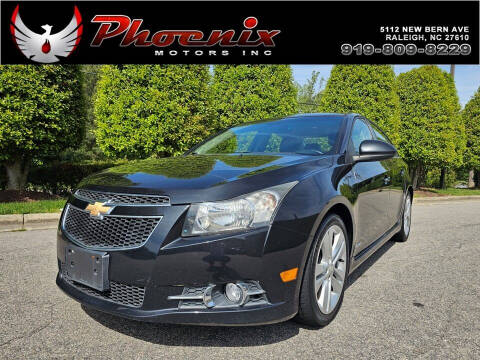 2012 Chevrolet Cruze for sale at Phoenix Motors Inc in Raleigh NC