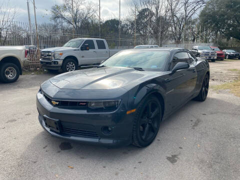 2015 Chevrolet Camaro for sale at Texas Luxury Auto in Houston TX