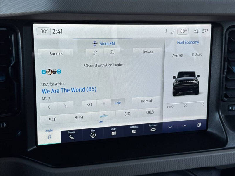 2022 Ford Bronco Wildtrak Advanced