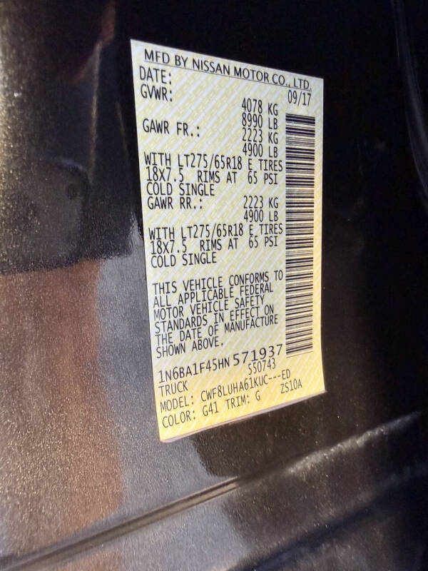 2017 Nissan Titan XD PRO-4X