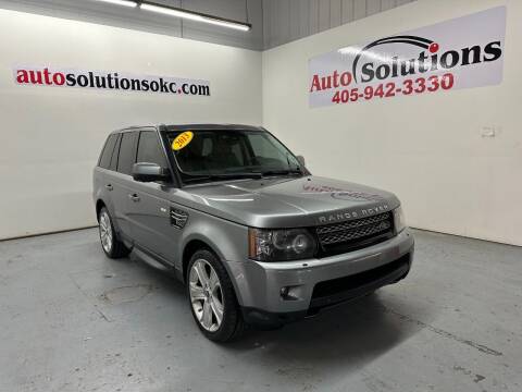 2013 Land Rover Range Rover Sport for sale at Auto Solutions in Warr Acres OK