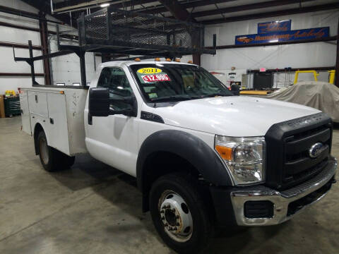 2011 Ford F-450 Super Duty for sale at Hometown Automotive Service & Sales in Holliston MA