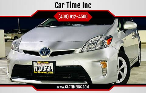 2013 Toyota Prius for sale at Car Time Inc in San Jose CA
