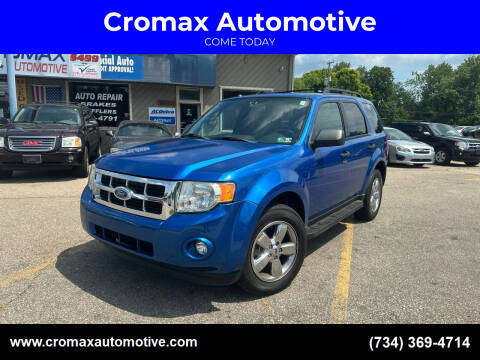 2012 Ford Escape for sale at Cromax Automotive in Ann Arbor MI