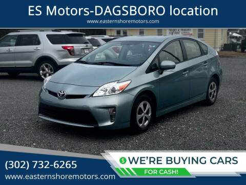 2013 Toyota Prius for sale at ES Motors-DAGSBORO location in Dagsboro DE