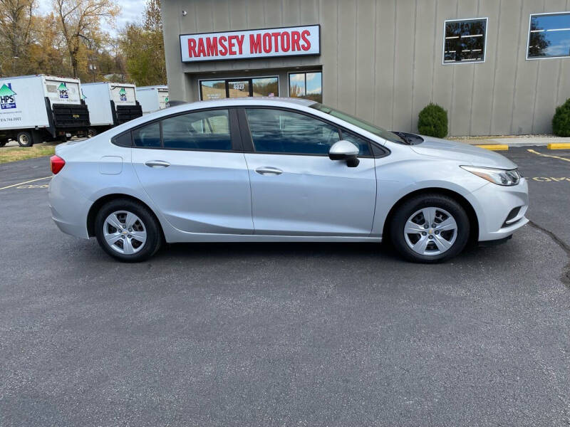 2016 Chevrolet Cruze for sale at Ramsey Motors in Riverside MO