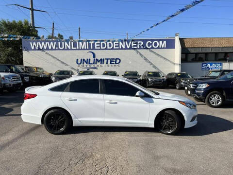 2015 Hyundai Sonata for sale at Unlimited Auto Sales in Denver CO
