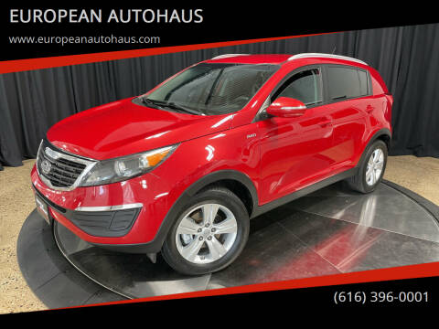 2012 Kia Sportage for sale at EUROPEAN AUTOHAUS in Holland MI