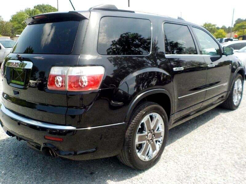 Black 2012 GMC Acadia Denali Denali 4dr SUV 2