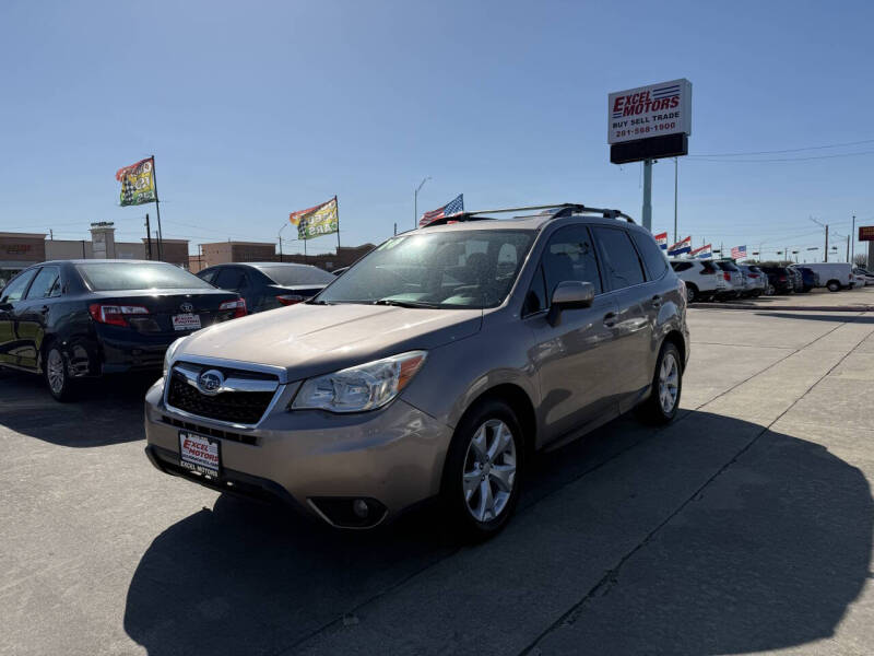 2014 Subaru Forester for sale at Excel Motors in Houston TX