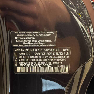 2014 Porsche Cayman S