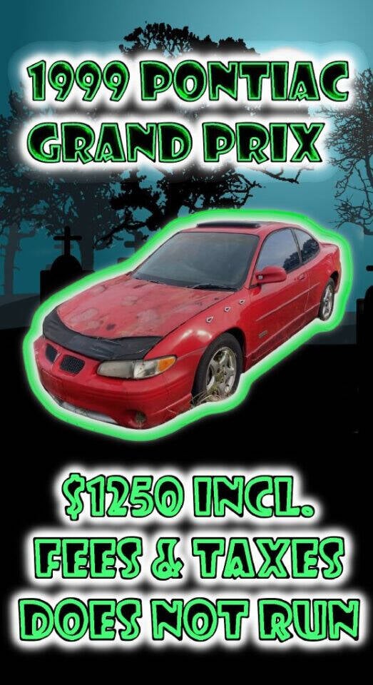 1999 Pontiac Grand Prix 4 Dr GTP Supercharged Sedan bought it 1999 and  still have it!