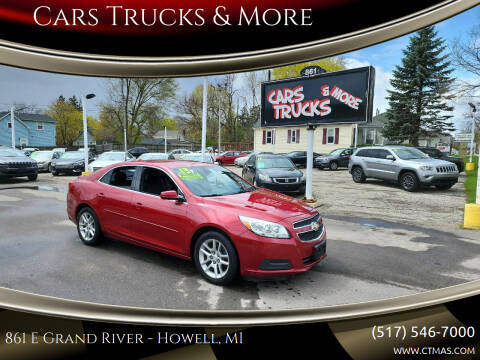 2013 Chevrolet Malibu for sale at Cars Trucks & More in Howell MI