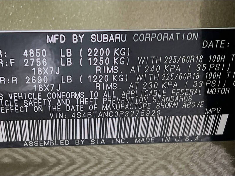 2024 Subaru Outback Limited