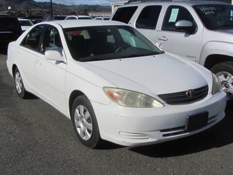 2002 Toyota Camry for sale at Mendocino Auto Auction in Ukiah CA