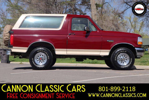1992 Ford Bronco Eddie Bauer
