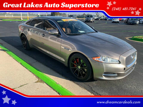 2011 Jaguar XJL for sale at Great Lakes Auto Superstore in Waterford Township MI