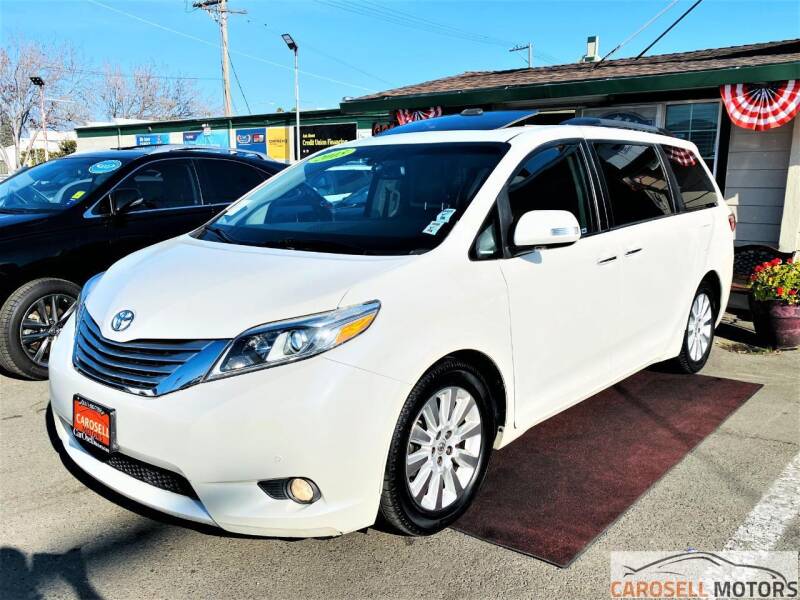2015 Toyota Sienna for sale at CarOsell Motors Inc. in Vallejo CA