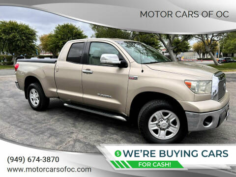 2007 Toyota Tundra for sale at Motor Cars of OC in Costa Mesa CA