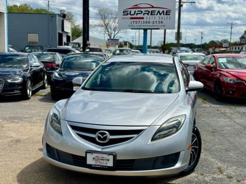2013 Mazda MAZDA6 for sale at Supreme Auto Sales in Chesapeake VA