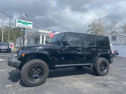 2013 Jeep Wrangler Unlimited for sale at Mainline Auto in Jacksonville FL