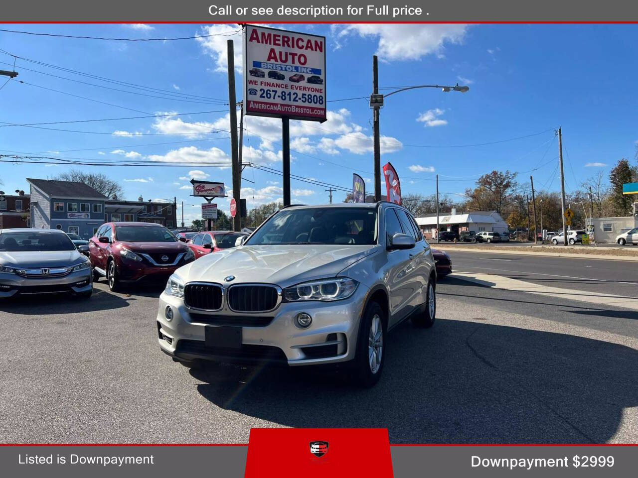 2015 BMW X5 for sale at American Auto Bristol Inc in Bristol, PA