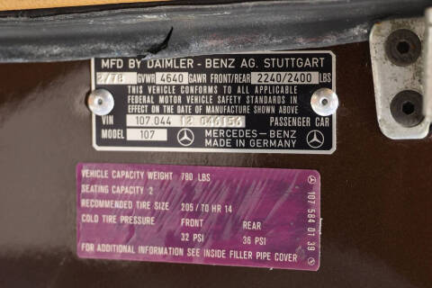 1978 Mercedes-Benz 450 SL