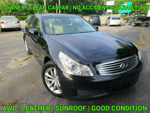 2008 Infiniti G35 for sale at Mass Motor Auto LLC in Millbury MA