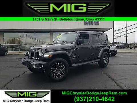 2019 Jeep Wrangler Unlimited for sale at MIG Chrysler Dodge Jeep Ram in Bellefontaine OH