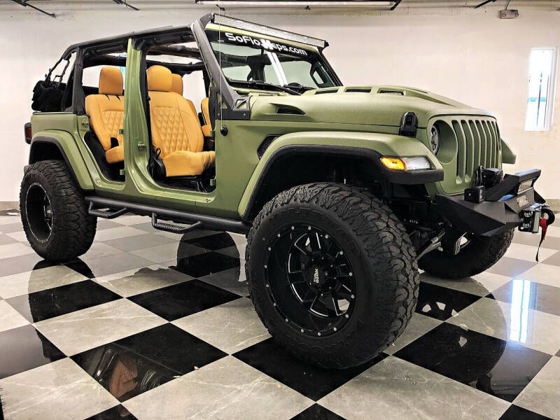 2018 Jeep Wrangler Unlimited for sale at SoFlo Customs in Fort Lauderdale FL