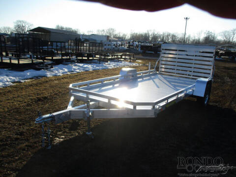 2021 Aluma Aluminum Single Axle Utility 7