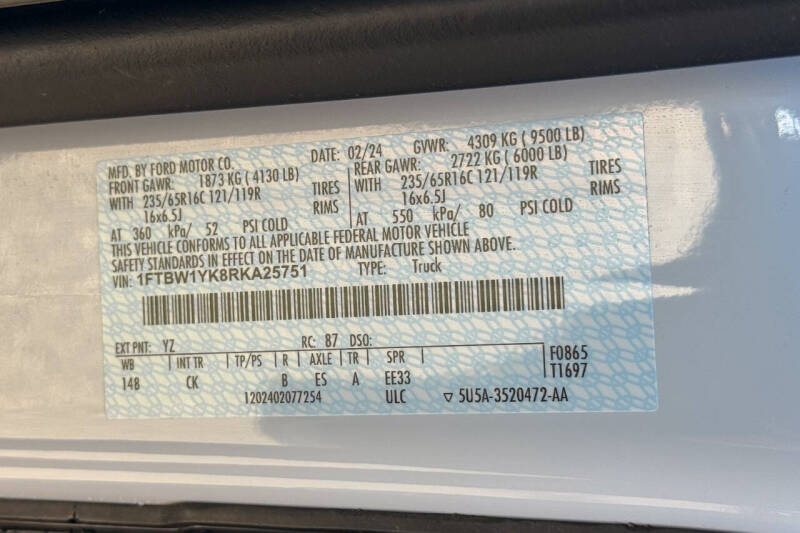 2024 Ford E-Transit 350