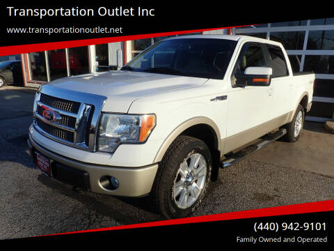 2010 Ford F-150 for sale at Transportation Outlet Inc in Eastlake OH