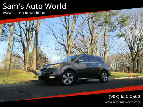 2012 Acura MDX for sale at Sam's Auto World in Roselle NJ