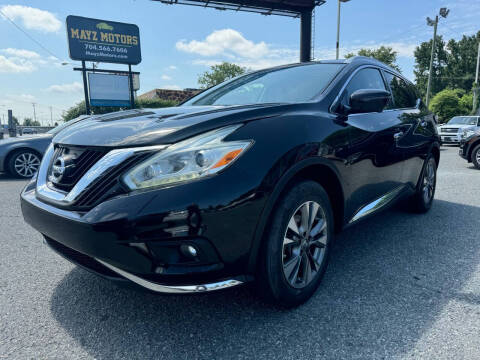 2016 Nissan Murano for sale at Mayz Motors in Charlotte NC