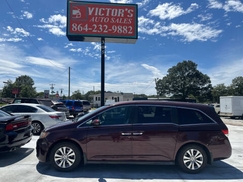 2014 Honda Odyssey for sale at Victor's Auto Sales in Greenville SC