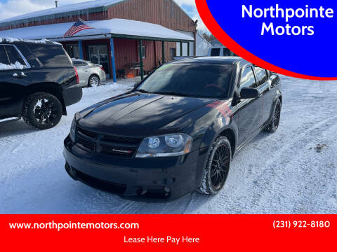 2012 Dodge Avenger for sale at Northpointe Motors in Kalkaska MI