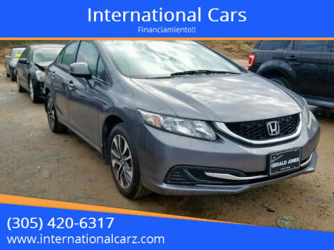 2013 Honda Civic for sale at Florida International Cars in Miramar FL