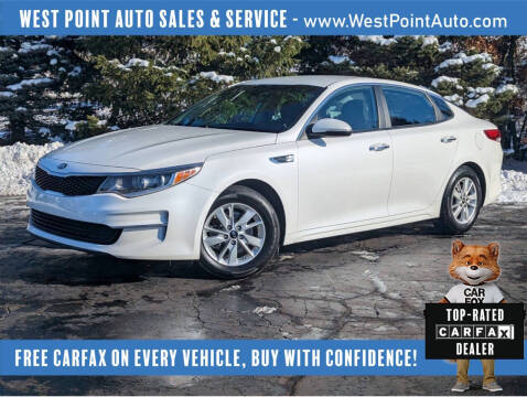 2016 Kia Optima for sale at West Point Auto Sales & Service in Mattawan MI