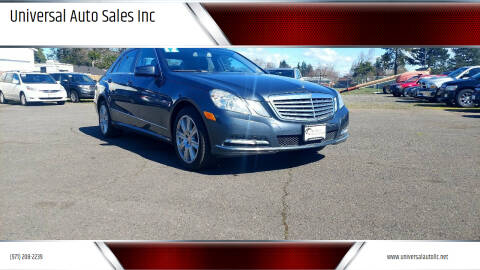 2012 Mercedes-Benz E-Class for sale at Universal Auto Sales Inc in Salem OR