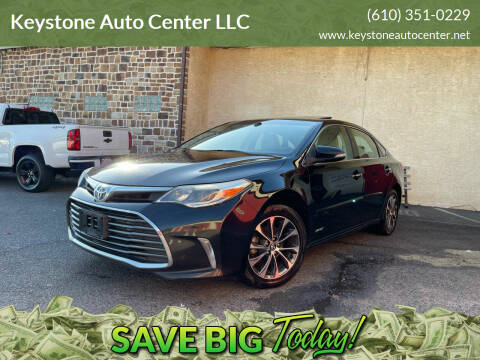 2016 Toyota Avalon Hybrid for sale at Keystone Auto Center LLC in Allentown PA