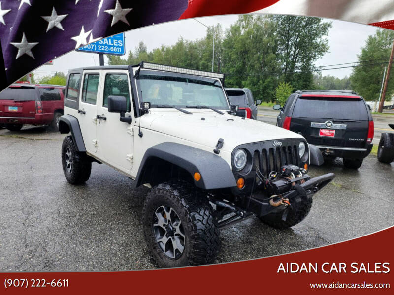 2008 Jeep Wrangler Unlimited for sale at AIDAN CAR SALES in Anchorage AK